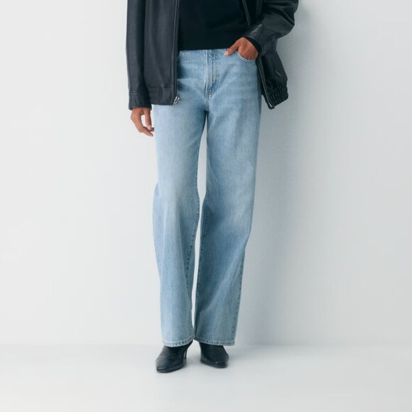 Denim Forum High Rise Women Jeans - Light Blue - Picture 2 of 9